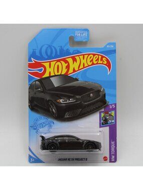 Hot Wheels Jaguar XE SV Project 8 Black 2021 HW Torque 1/5 85/250